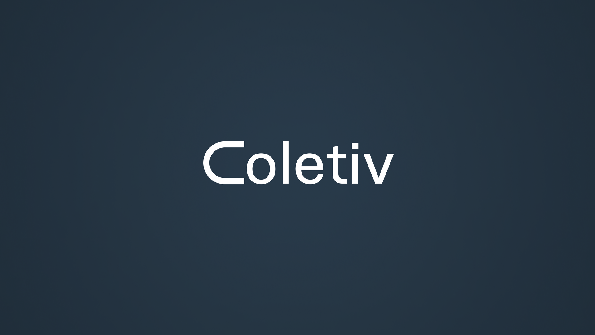 The new Coletiv logo displays the mathematical symbol of the union "∪"